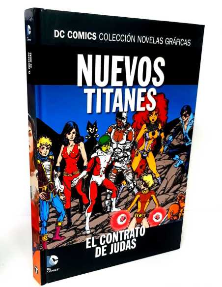 EXCELENTE ESTADO NUEVOS TITANES EL CONTRATO DE JUDAS 26 COLECCION NOVELAS GRAFICAS SALVAT DC COMICS