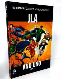 EXCELENTE ESTADO JLA 10 AÑO UNO PARTE 1 COLECCION NOVELAS...