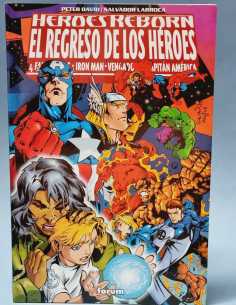 EXCELENTE ESTADO HEROES REBORN EL REGRESO DE LOS HEROES...