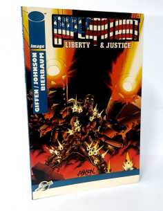 EXCELENTE ESTADO SUPERPATRIOR LIBERTY & JUSTICE LIBRO...