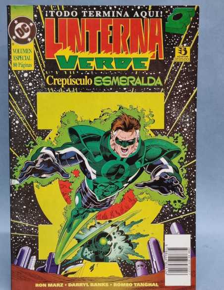 EXCELENTE ESTADO LINTERNA VERDE CRESPUSCULO TAPA BLANDA ZINCO DC