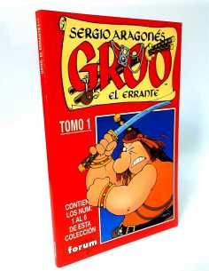 EXCELENTE ESTADO GROO EL ERRANTE TOMO 1 RETAPADO CONTIENE...