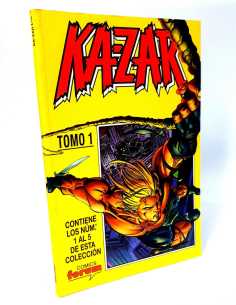 EXCELENTE ESTADO KA-ZAR TOMO 1 RETAPADO CONTIENE 1 AL 5...