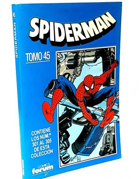 EXCELENTE ESTADO SPIDERMAN TOMO 45 RETAPADO CONTIENE 301 AL 305 FORUM COMICS SPIDER-MAN