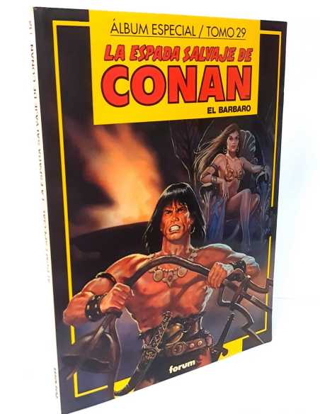 EXCELENTE ESTADO LA ESPADA SALVAJE DE CONAN TOMO 29 RETAPADO ALBUM ESPECIAL FORUM COMICS