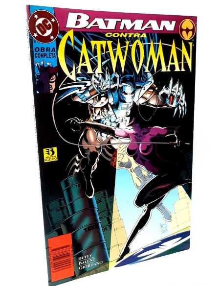 EXCELENTE ESTADO BATMAN CONTRA CATWOMAN ZINCO DC COMICS