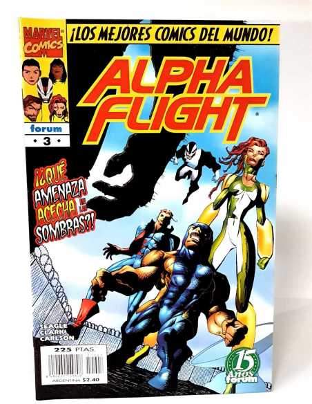 DE KIOSCO ALPHA FLIGHT 3 VOL.2 FORUM COMICS VOL2 VOLUMEN