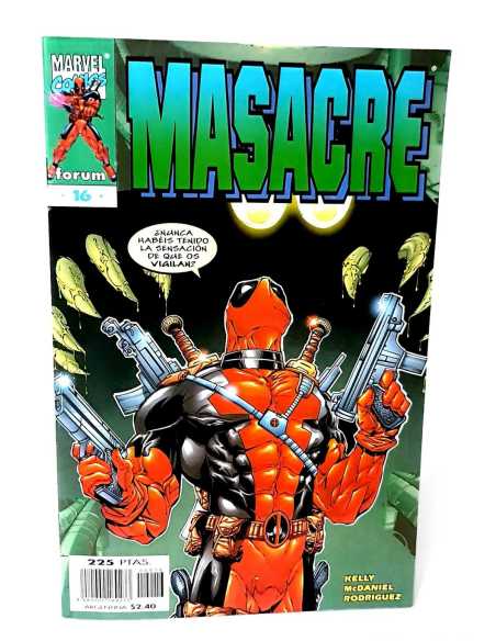 DE KIOSCO MASACRE 16 VOL.3 FORUM COMICS GRAPA VOL3 VOLUMEN