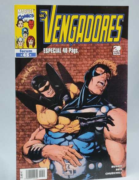 DE KIOSKO ESTADO LOS VENGADORES 45 ESPECIAL VOL3 VOLUMEN VOL.3 GRAPA COMICS MARVEL FORUM