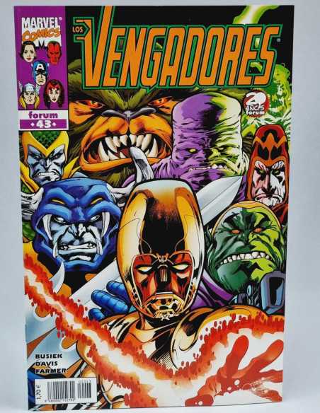 DE KIOSKO ESTADO LOS VENGADORES 43 VOL3 VOLUMEN VOL.3 GRAPA COMICS MARVEL FORUM
