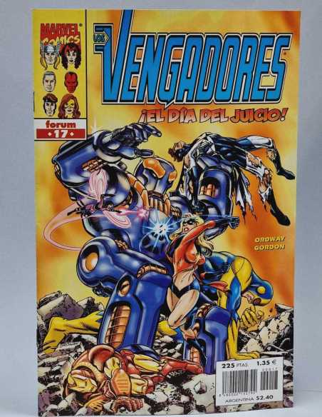 DE KIOSKO ESTADO LOS VENGADORES EL DIA DEL JUCIO 17 VOL3 VOLUMEN VOL.3 GRAPA COMICS MARVEL FORUM