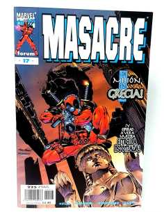 EXCELENTE ESTADO MASACRE 17 VOL.3 FORUM COMICS GRAPA VOL3...