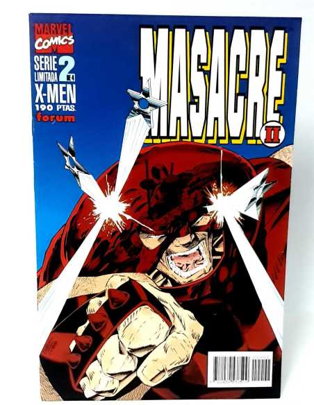 EXCELENTE ESTADO MASACRE 2 X-MEN II VOL.2 FORUM COMICS GRAPA VOLUMEN VOL2