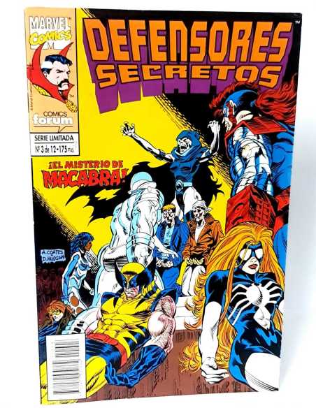 EXCELENTE ESTADO DEFENSORES SECRETOS 3 FORUM COMICS GRAPA