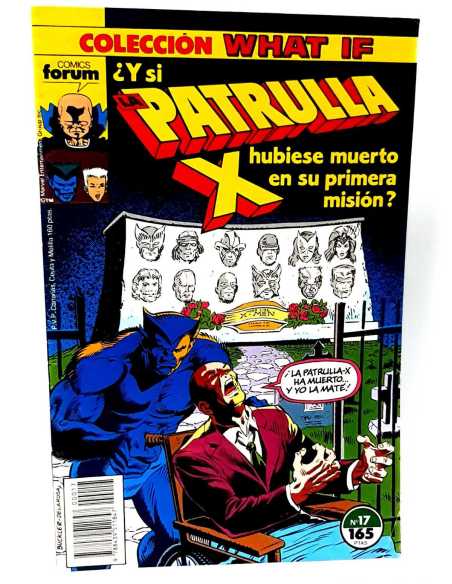 EXCELENTE ESTADO COLECCION WHAT IF 17 FORUM COMICS GRAPA
