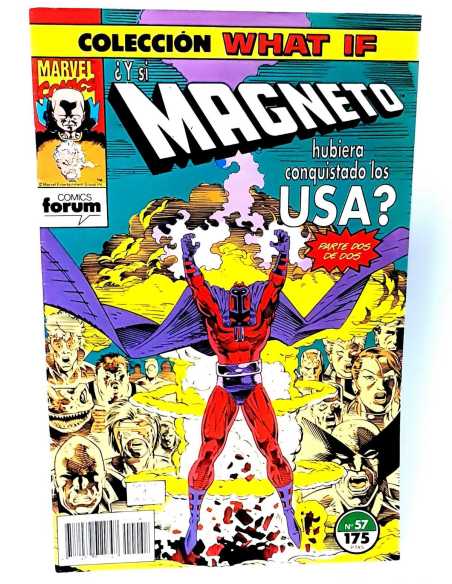 EXCELENTE ESTADO COLECCION WHAT IF 57 FORUM COMICS GRAPA
