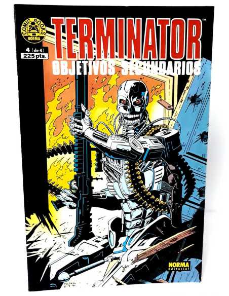 EXCELENTE ESTADO TERMINATOR OBJETIVOS SECUNDARIOS 4 COMICS NORMA GRAPA