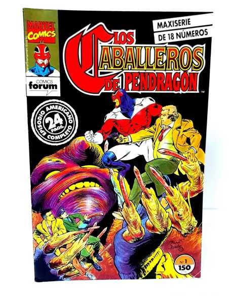 EXCELENTE ESTADO LOS CABALLEROS DE PENDRAGON 1 FORUM COMICS GRAPA