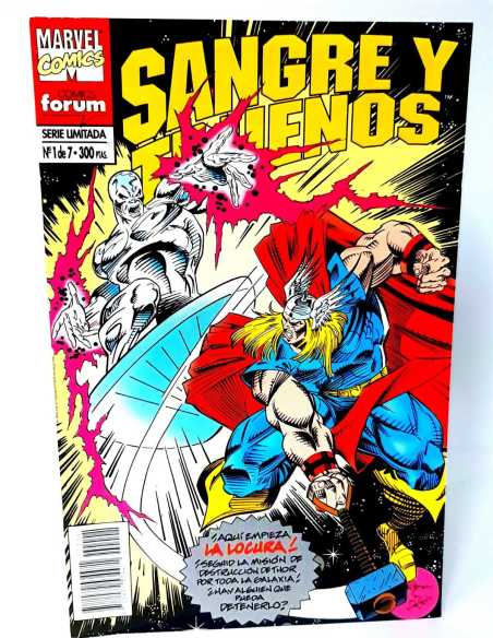 EXCELENTE ESTADO SANGRE Y TRUENOS 1 FORUM COMICS GRAPA