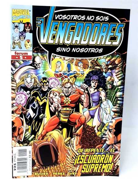 DE KIOSCO LOS VENGADORES 5 VOL.3 FORUM COMICS GRAPA VOL3 VOLUMEN