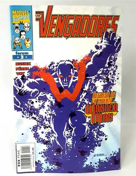 DE KIOSCO LOS VENGADORES 3 VOL.3 FORUM COMICS GRAPA VOL3 VOLUMEN