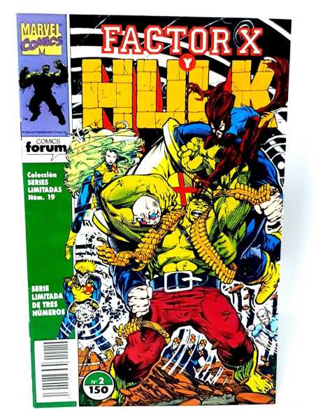 DE KIOSCO SERIES LIMITADAS 19 HULK GUERRA Y ARMAS 2 FORUM COMICS GRAPA MARVEL