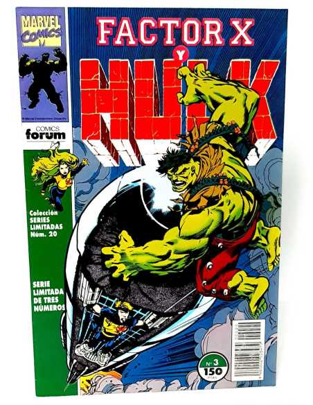 DE KIOSCO SERIES LIMITADAS 20 HULK GUERRA Y ARMAS 3 FORUM COMICS GRAPA MARVEL