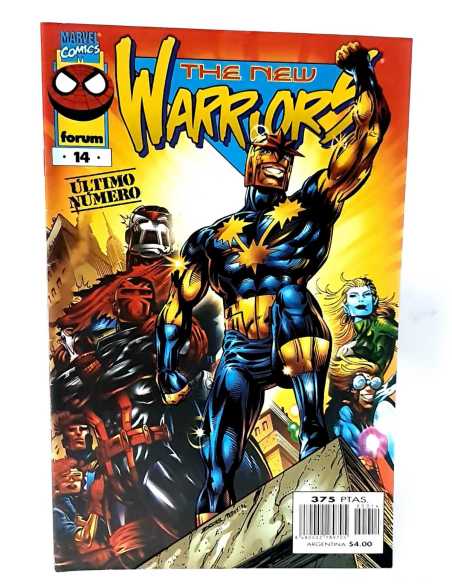 DE KIOSCO THE NEW WARRIORS 14 VOL.3 FORUM COMICS GRAPA VOLUMEN VOL3