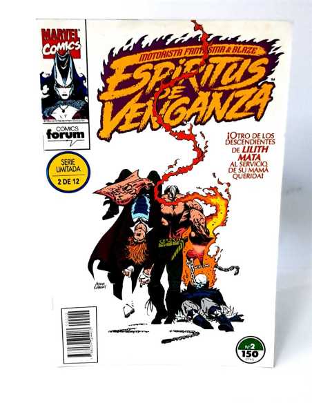 DE KIOSCO MOTORISTA FANTASMA & BLAZE ESPIRITUS DE VENGANZA 2 FORUM COMICS GRAPA