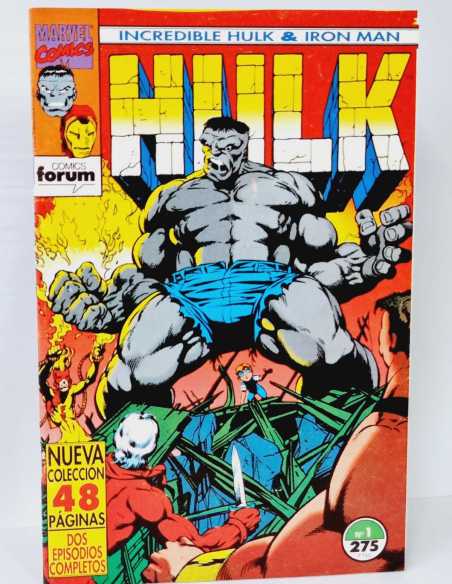 EXCELENTE ESTADO HULK & IRON MAN 1 VOL1 VOLUMEN VOL.1 GRAPA MARVEL FORUM
