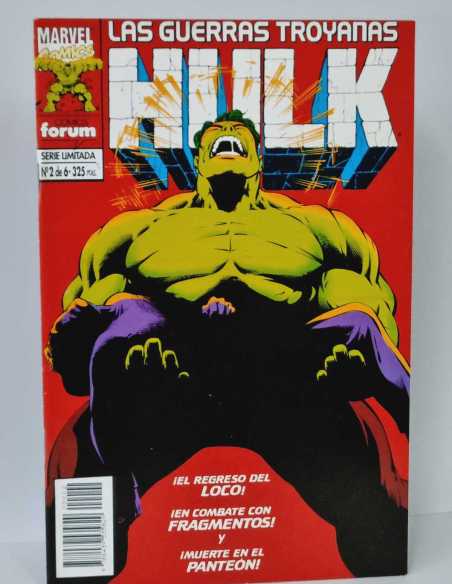 EXCELENTE ESTADO HULK LAS GUERRAS TROYANAS 2 VOL1 VOLUMEN VOL.1 GRAPA MARVEL FORUM
