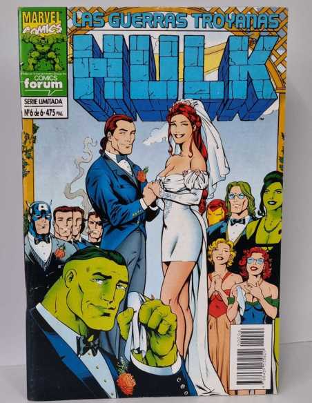 EXCELENTE ESTADO HULK LAS GUERRAS TROYANAS 6 VOL1 VOLUMEN VOL.1 GRAPA MARVEL FORUM
