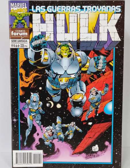 EXCELENTE ESTADO HULK LAS GUERRAS TROYANAS 4 VOL1 VOLUMEN VOL.1 GRAPA MARVEL FORUM