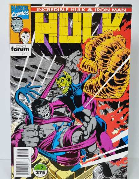 EXCELENTE ESTADO HULK & IRON MAN 7 VOL1 VOLUMEN VOL.1 GRAPA MARVEL FORUM