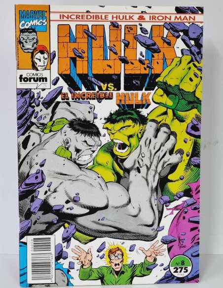 EXCELENTE ESTADO HULK & IRON MAN 8 VOL1 VOLUMEN VOL.1 GRAPA MARVEL FORUM