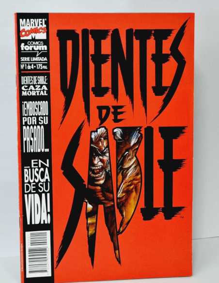 EXCELENTE ESTADO DIENTES DE SABLE CAZA MORTAL 1 GRAPA MARVAEL FORUM