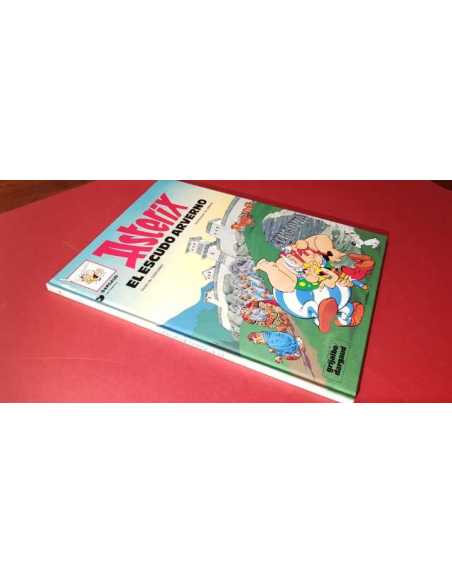 ASTERIX 11 EL ESCUDO ARVERNO EXCELENTE ESTADO GRIJALBO DARGAUD EDICIÓN ESPECIAL ANIVERSARIO