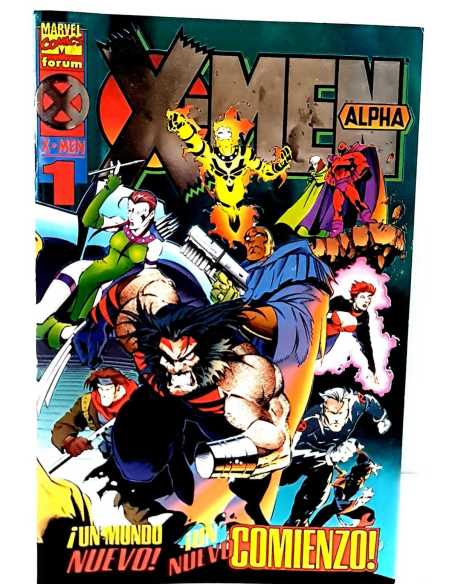 EXCELENTE ESTADO X-MEN ALPHA 1 VOL.1 FORUM COMICS GRAPA MARVEL VOL1 VOLUMEN