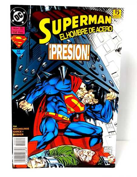 CASI EXCELENTE ESTADO SUPERMAN 35 PRESION VOL.3 DC ZINCO VOL3 VOLUMEN GRAPA