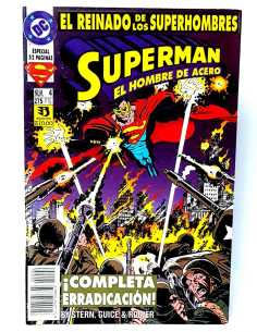 EXCELENTE ESTADO ESPECIAL SUPERMAN EL HOMBRE DE ACERO 4...