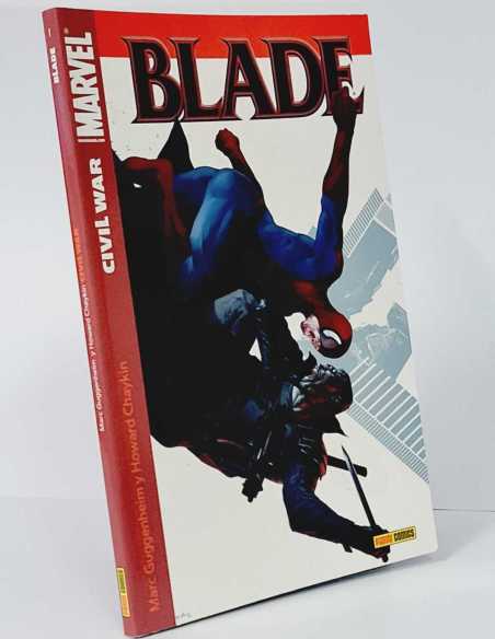 DE KIOSCO BLADE CIVIL WAR PANINI MARVEL