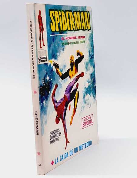 MUY BUEN ESTADOSPIDERMAN 14 LA CAÍDA DE METEORO VOL1 SPIDER-MAN VOLUMEN VOL.1 TACO PRIMERA VERTICE