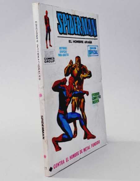 BUEN ESTADO SPIDERMAN 11 CONTRA HOMBRE DE METAL FUNDIDO VOL1 SPIDER-MAN VOLUMEN VOL.1 TACO VERTICE