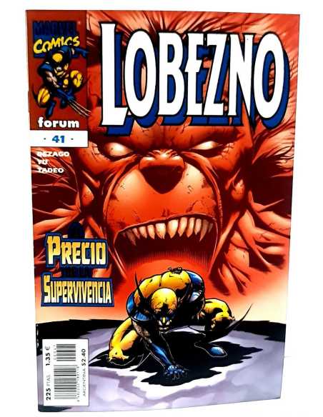 DE KIOSCO LOBEZNO 41 VOL2 FORUM COMICS GRAPA VOL.2 VOLUMEN MARVEL