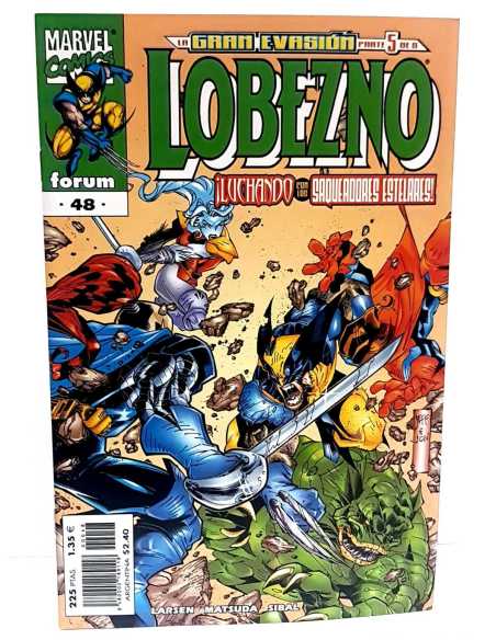 DE KIOSCO LOBEZNO 48 VOL2 FORUM COMICS GRAPA VOL.2 VOLUMEN MARVEL