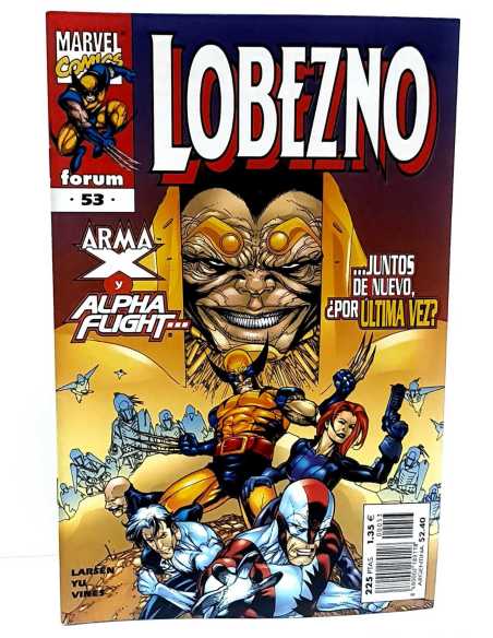 DE KIOSCO LOBEZNO 53 VOL2 FORUM COMICS GRAPA VOL.2 VOLUMEN MARVEL
