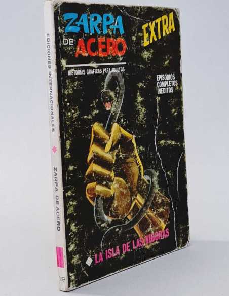 ZARPA DE ACERO 19 LA ISLA DE LAS VÍBORAS NORMAL ESTADO TACO EDCIONES VERTICE