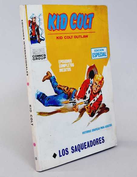 MUY BUEN ESTADO KID COLT 8 LOS SAQUEADORES TACO EDICIONES VERTICE