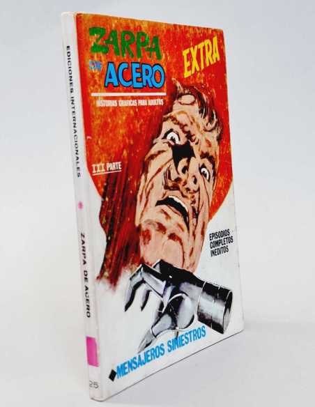 BUEN ESTADO ZARPA DE ACERO 25 MENSAJEROS SINIESTROS TACO EDICIONES VERTICE