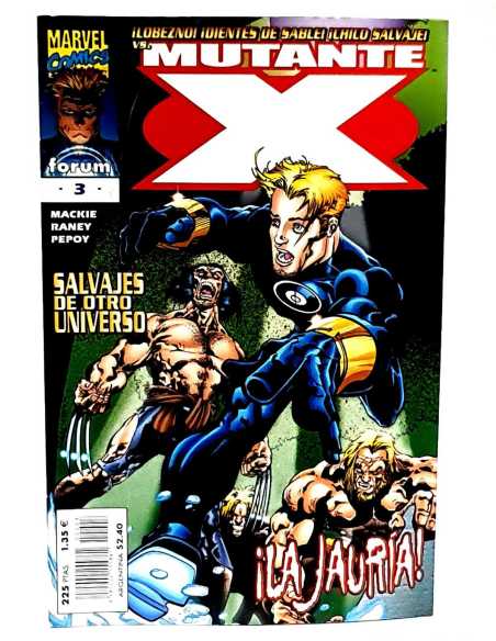 DE KIOSCO MUTANTE X 3 VOL1 FORUM COMICS GRAPA VOL.1 VOLUMEN